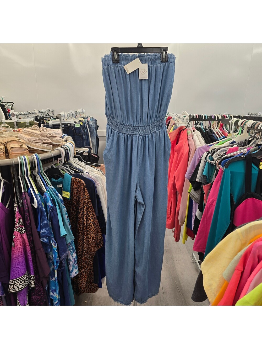 Cato Fashions women’s size Small strapless jumpsuit